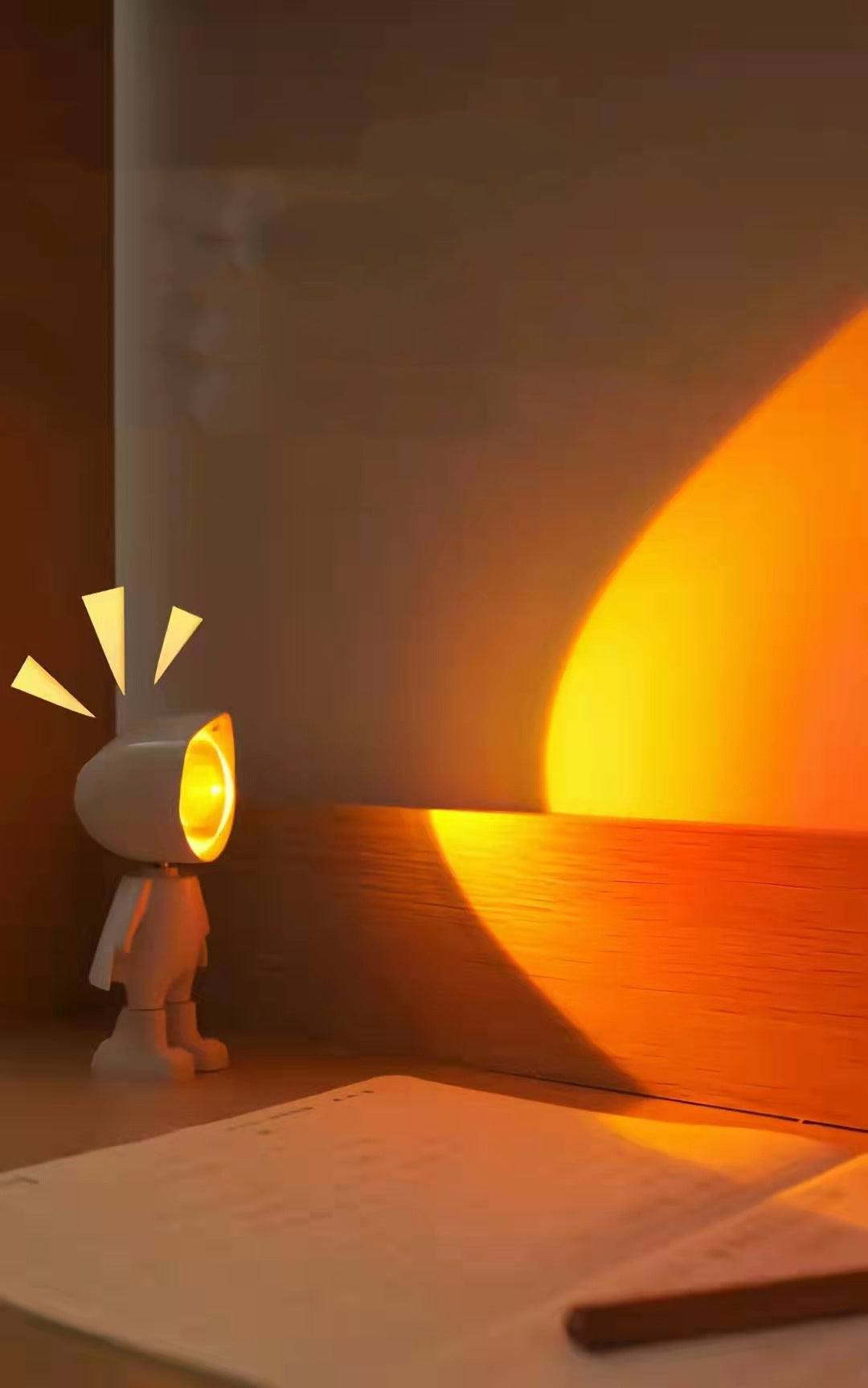 Astronaut Sunset Lights Sunset Lights Atmosphere