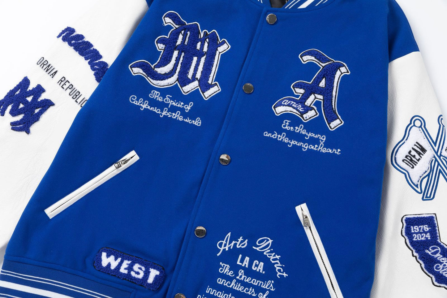 Royal Blue Varsity Jacket – Society Drip Exclusive