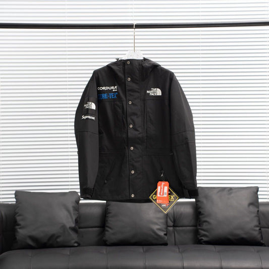 TNF x Supreme Black Tech Shell Jacket – Storm Proof Edition