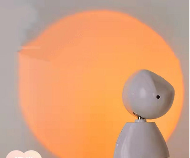 Astronaut Sunset Lights Sunset Lights Atmosphere