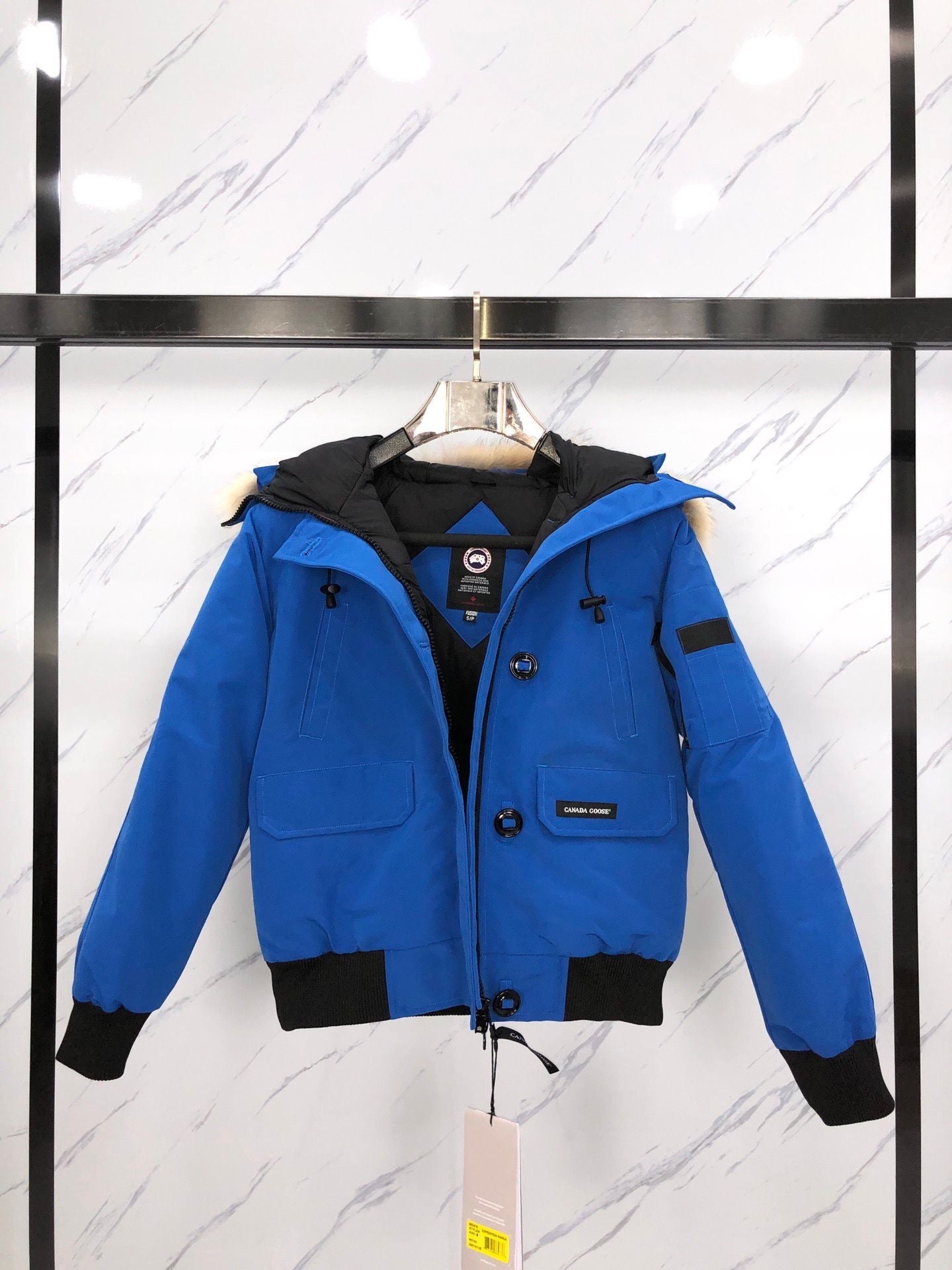 Royal Arctic Bomber Jacket – Royal Blue Edition
