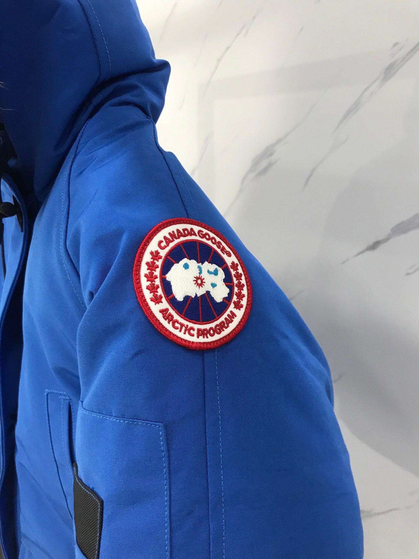 Royal Arctic Bomber Jacket – Royal Blue Edition
