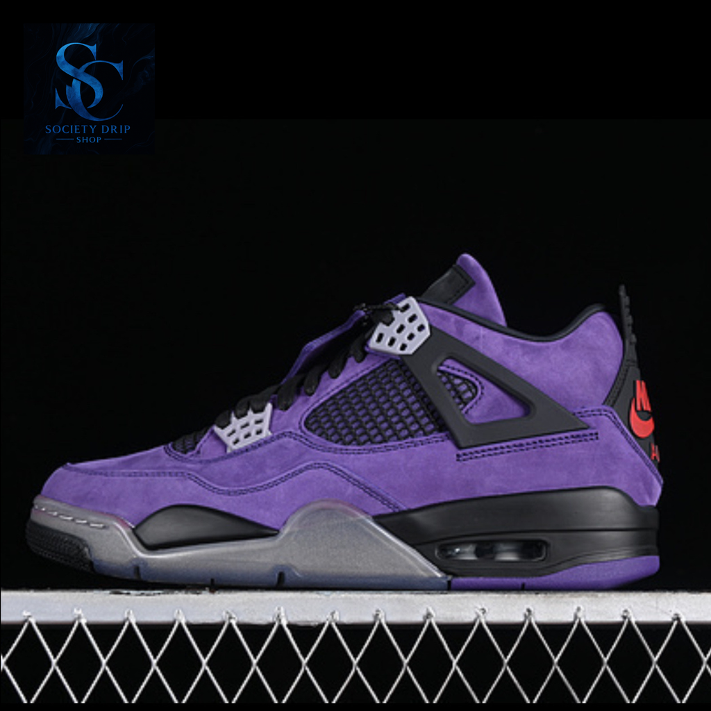 Jordan 4 Retro Purple — Premium Streetwear Edition