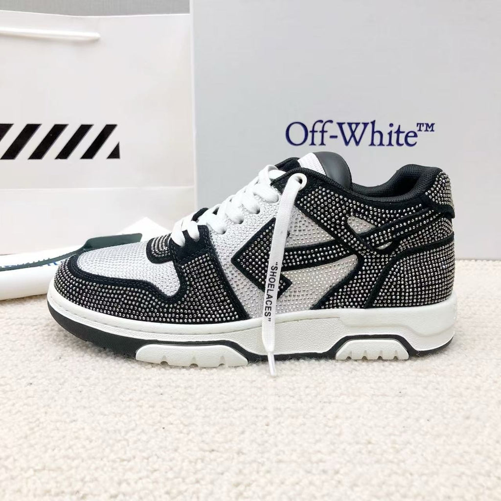 Off-White Out of Office “Swarovski Edition” – Luxury Crystal Sneakers