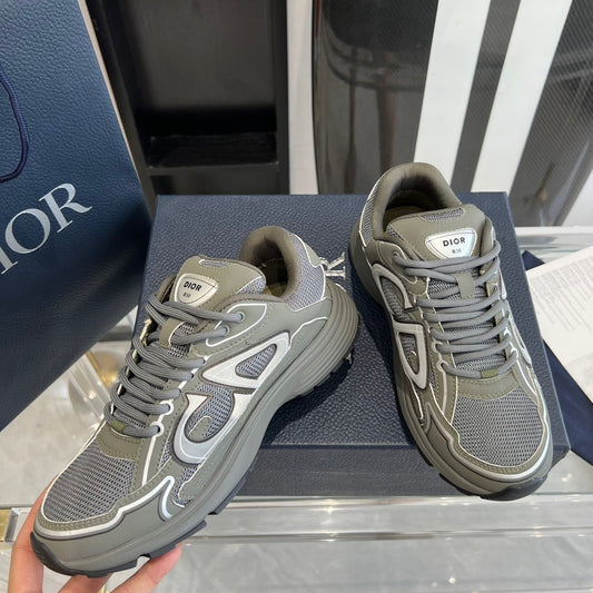 Grey Luxury B30 Sneakers