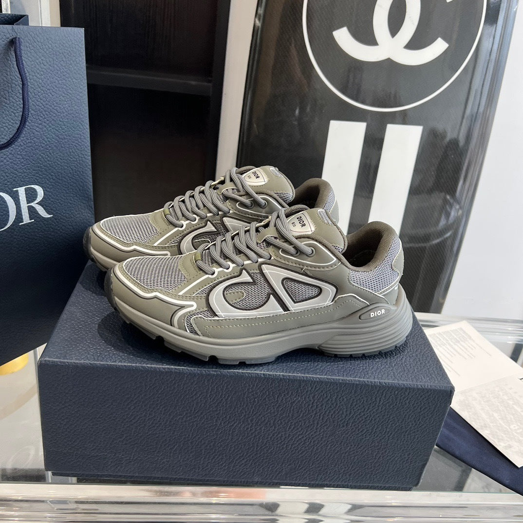 Grey Luxury B30 Sneakers