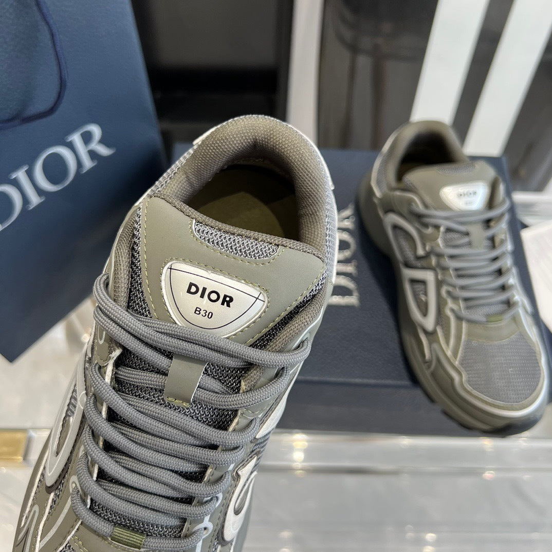 Grey Luxury B30 Sneakers